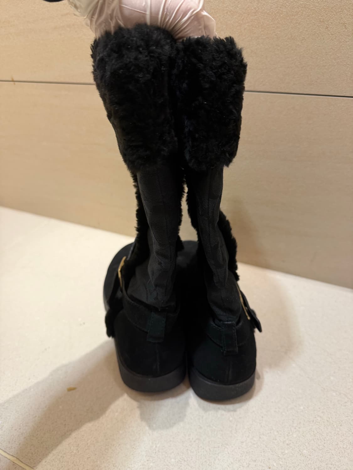 코치 블랙 겨울 부츠 240 롱부츠 어그부츠 여자부츠 구두 단화 플랫 상품이미지3