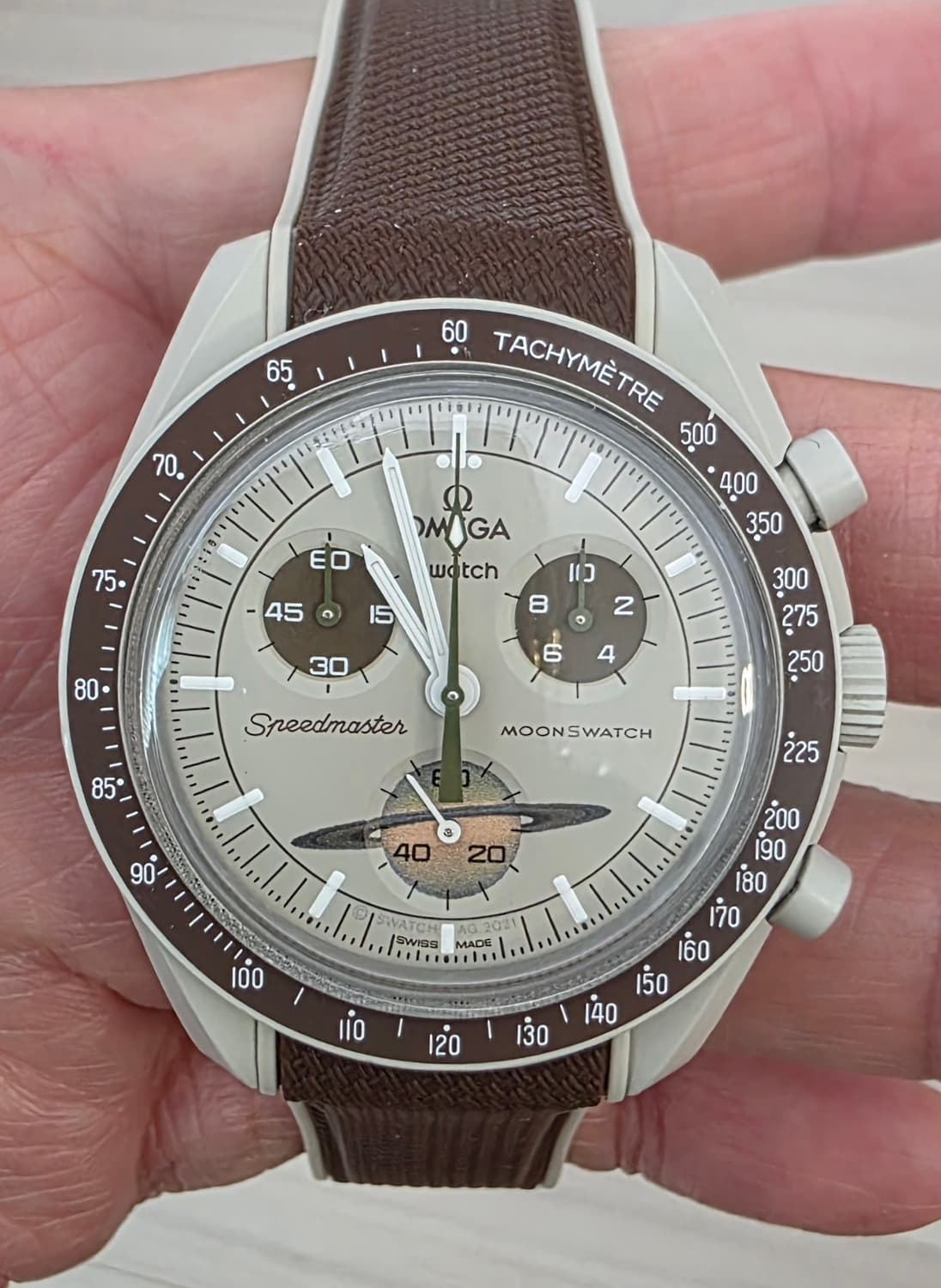 오메가 X 스와치 문워치 미션 투 문 토성시계 올튜닝(풀박스) 상품이미지3