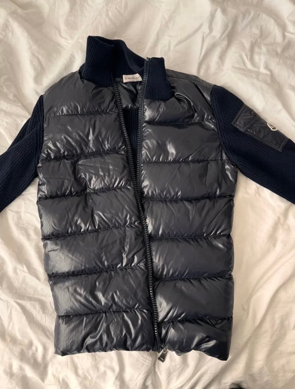 몽클레어 네이비 니트패딩  상품이미지2