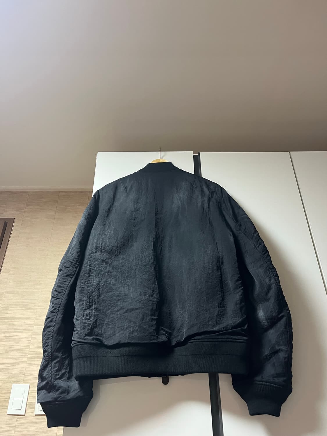 [M] 블랙아웃 탁르손 스프레이 ma-1 항공점퍼 마원 상품이미지2