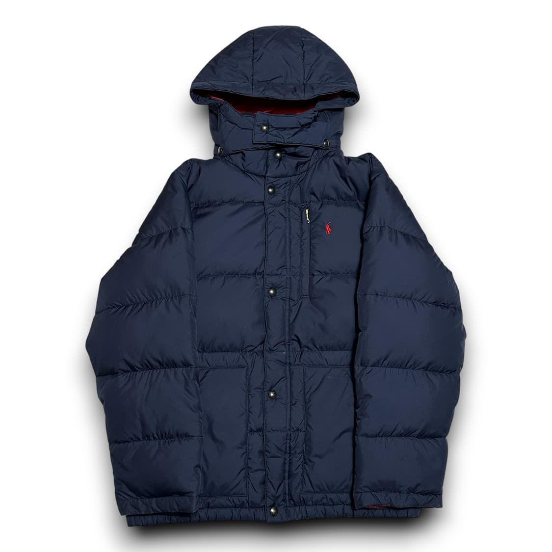 Polo Ralph Lauren 빅사이즈 네이비 덕다운 푸퍼 후드 패딩 상품이미지1