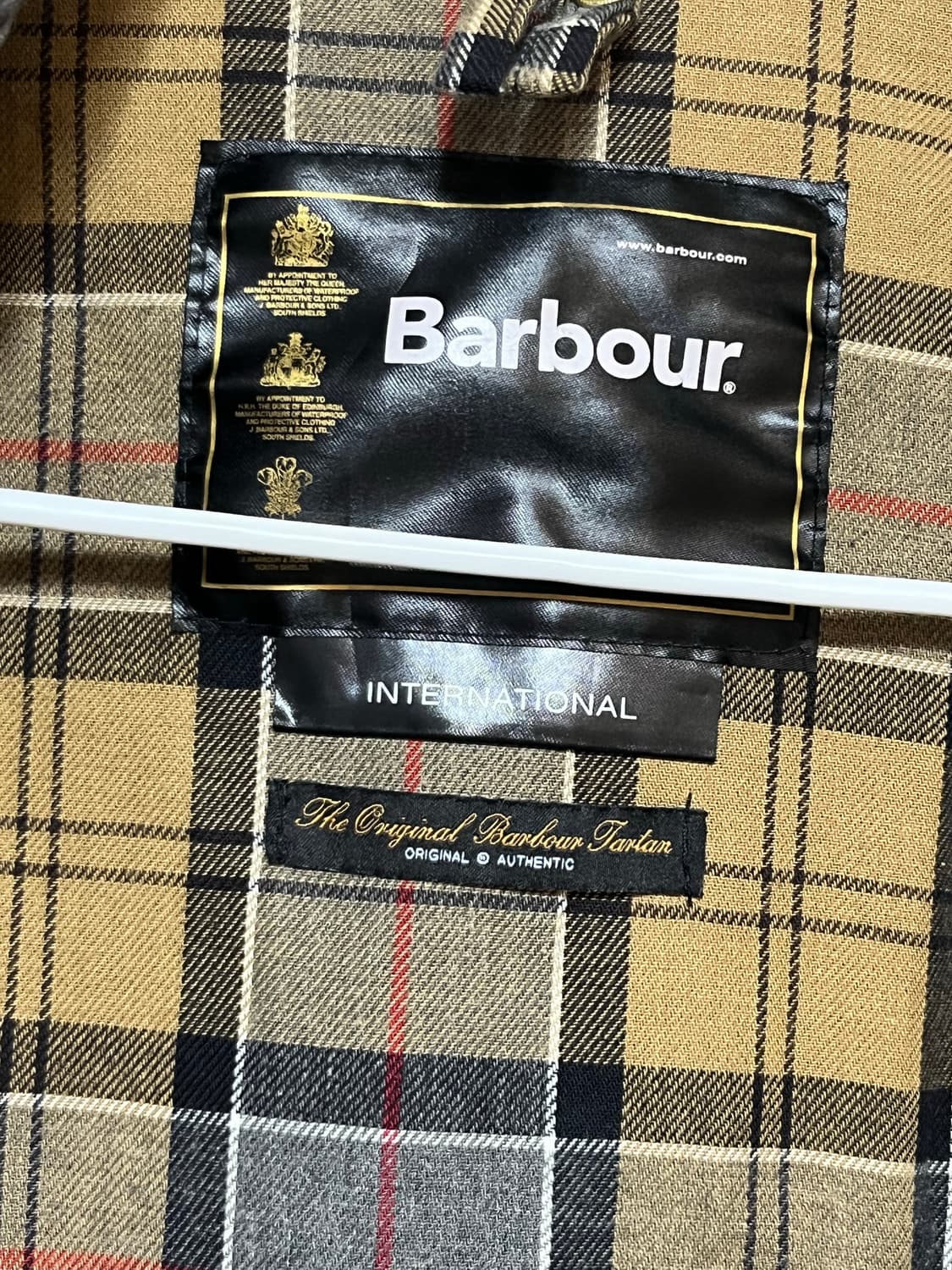 바버 인터내셔널 A7 왁스 자켓 상품이미지6