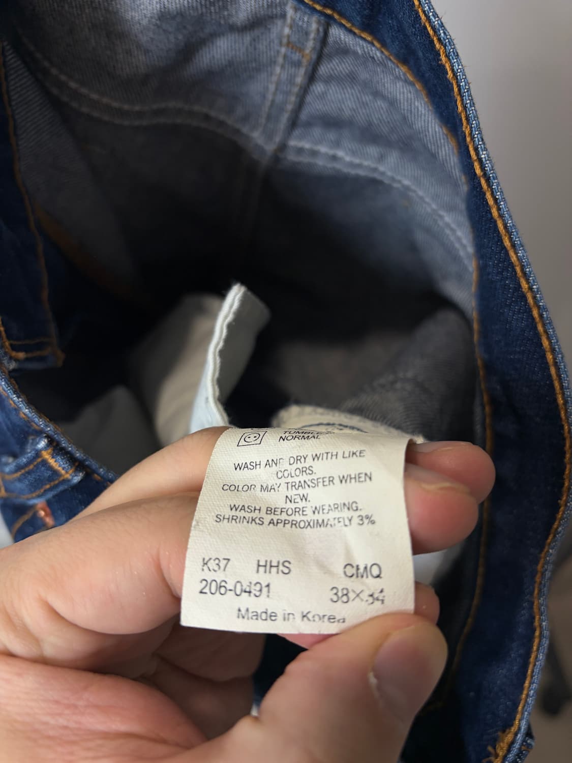 (36~) 00s 리바이스206 오렌지탭 데님팬츠 상품이미지6