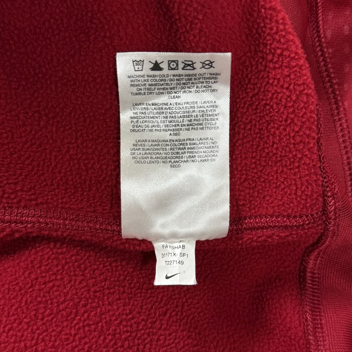 [2XL] 나이키 Therma-FIT 스탠포드 기모 기능성 후드집업 상품이미지7