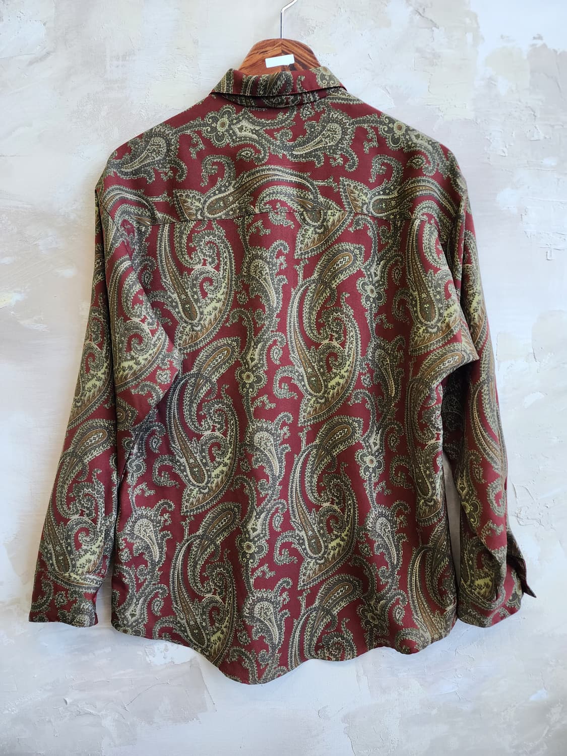 일본빈티지 페이즐리 블라우스 상품이미지4