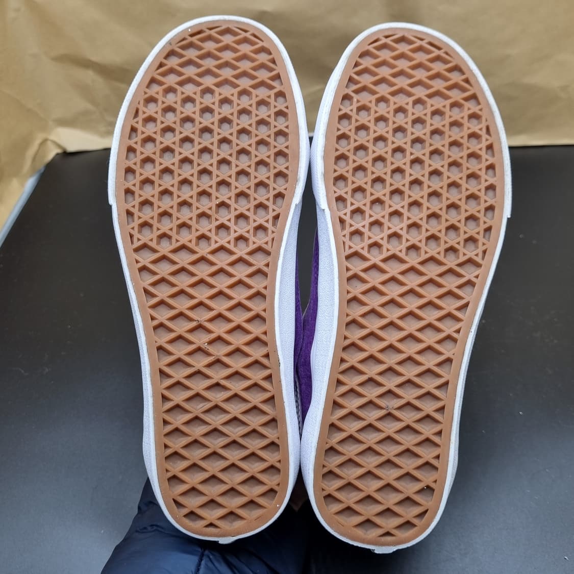 반스 올드스쿨 스웨이드 퍼플 스니커즈 245 상품이미지3