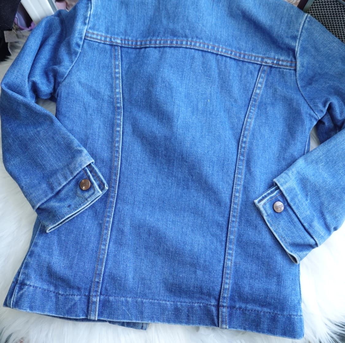 랭글러 Wrangler 보아 데님 자켓 키즈 1855 상품이미지8