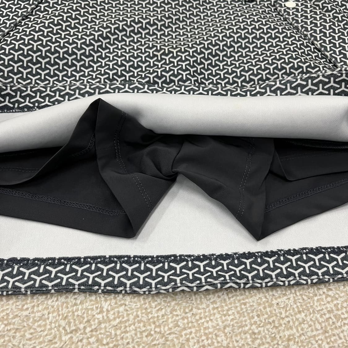 [64] 와이드앵글 골프 패턴 큐롯 치마 스커트 4122 상품이미지6