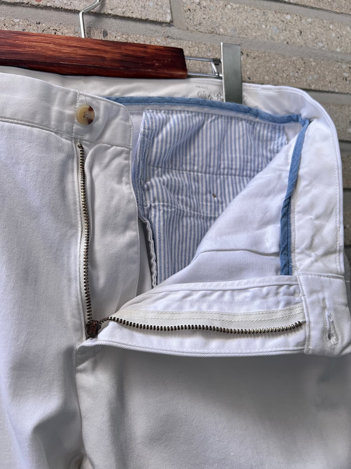 [34]폴로 랄프로렌 CLASSIC FIT 화이트 치노팬츠 상품이미지3