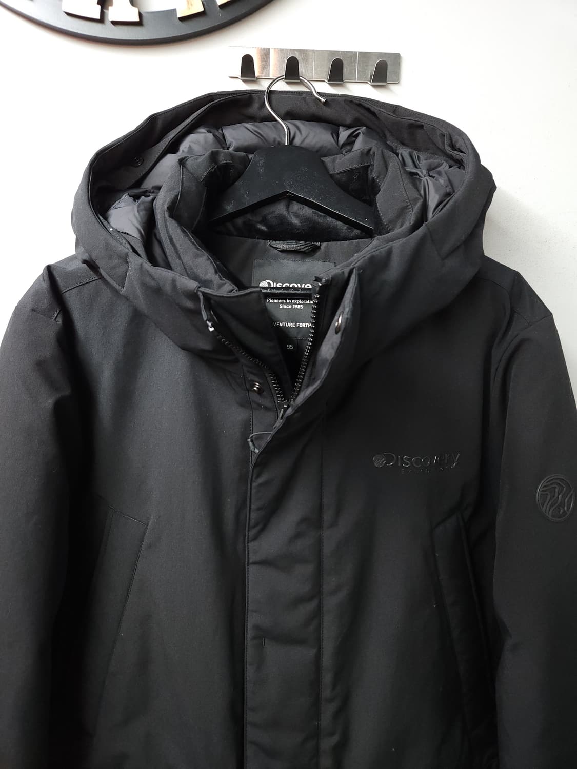 디스커버리 덕다운 하프 패딩 상품이미지3