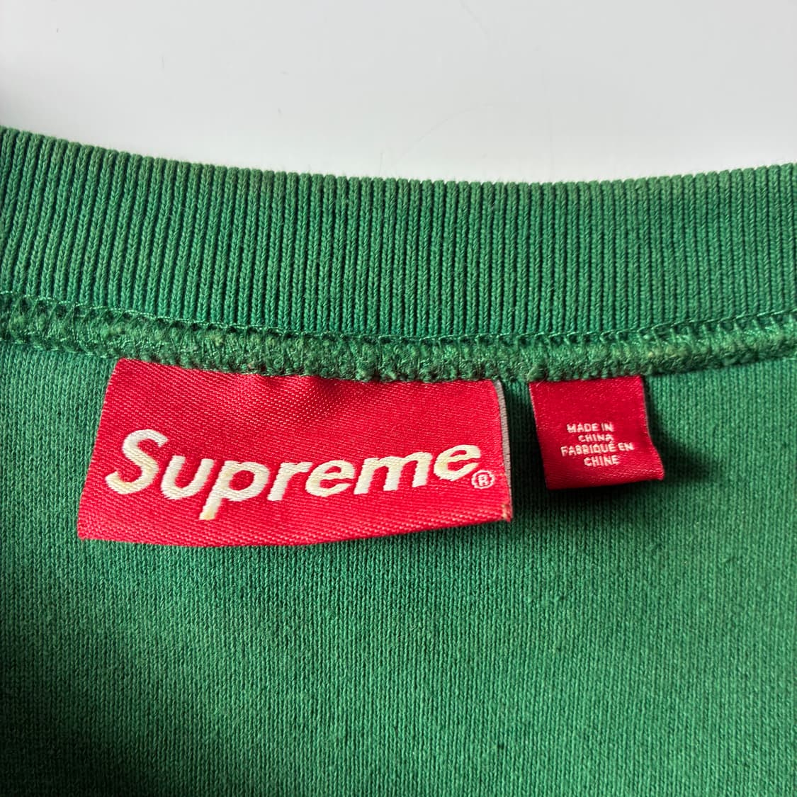 Supreme 슈프림 23F/W 인사이드아웃 크루넥 라이트파인 맨투맨 상품이미지4