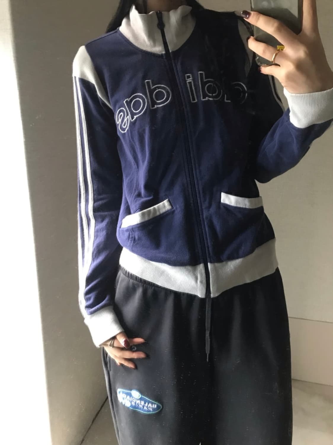 아디다스 00'벨루어 집업 상품이미지2
