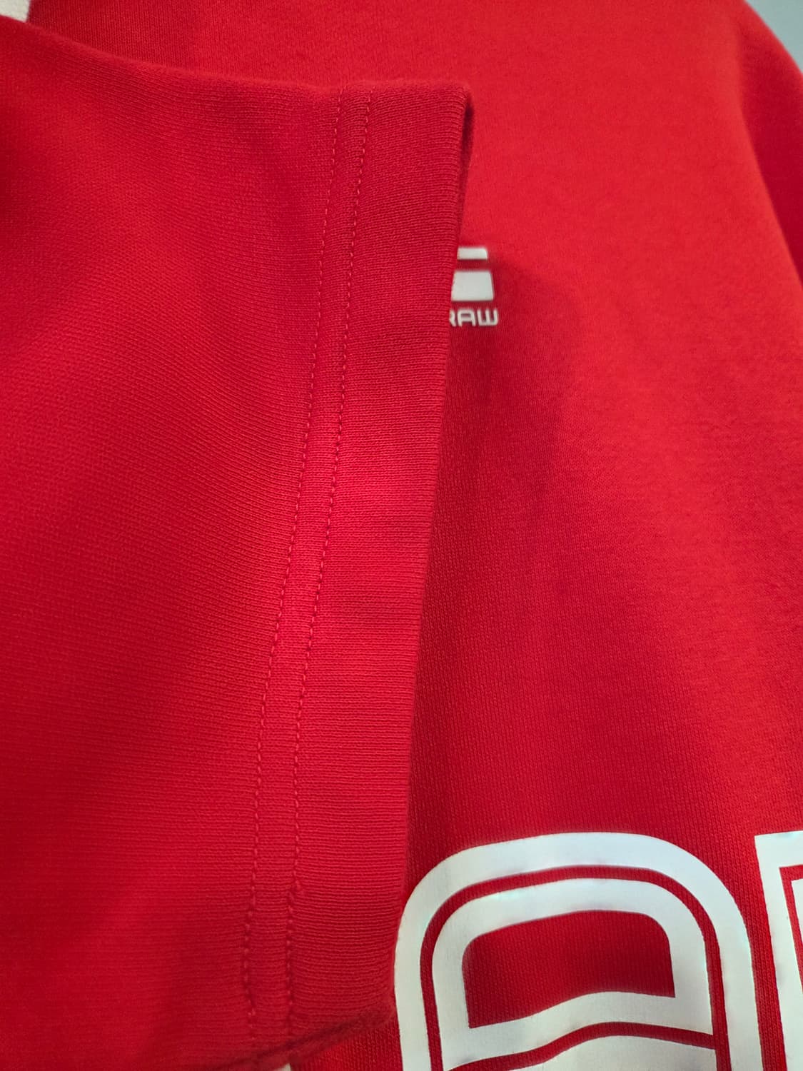 G-STAR RAW 반팔 후드티 레드 2020(S) 상품이미지4