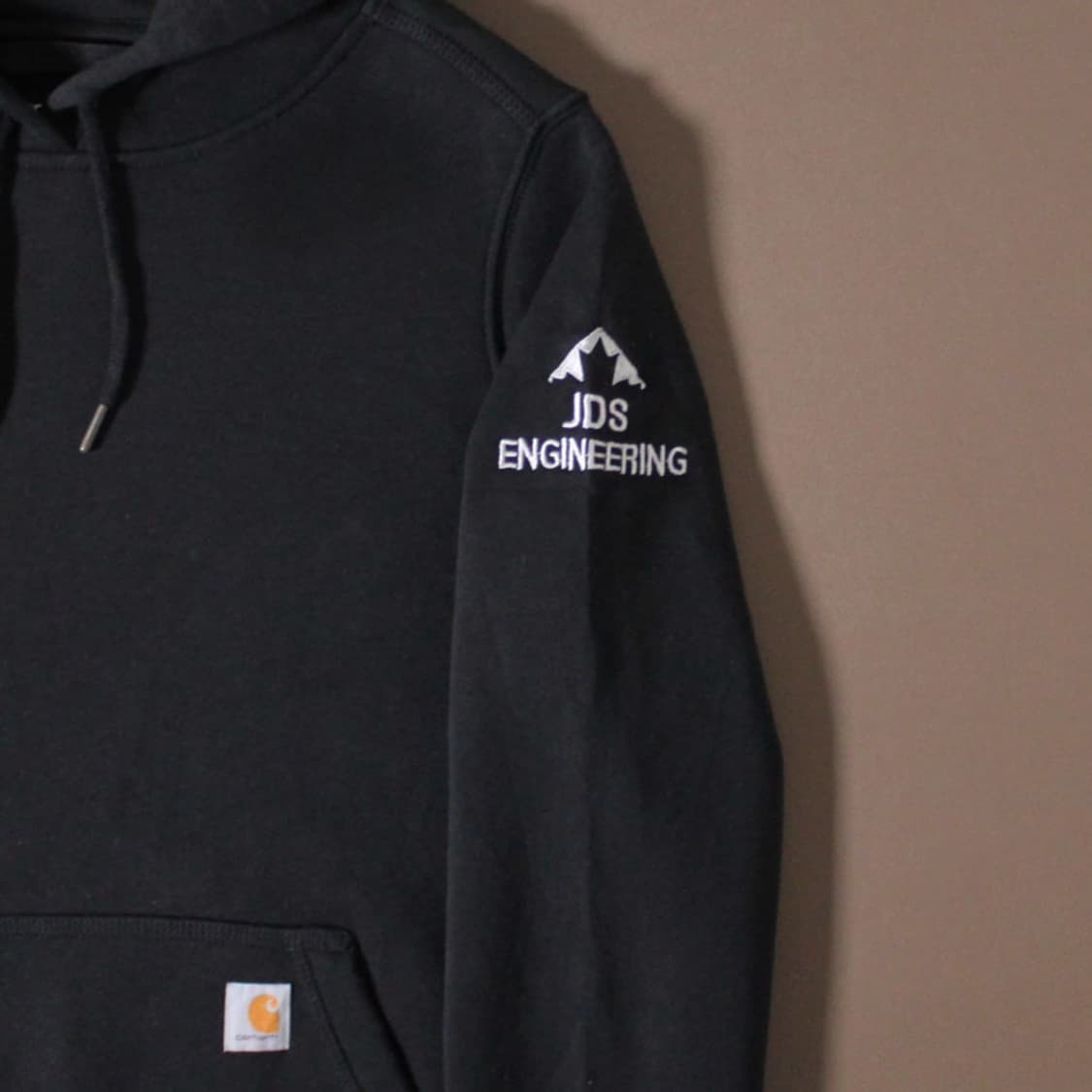 Carhartt 칼하트 블랙 기모 워크 후드티  상품이미지3