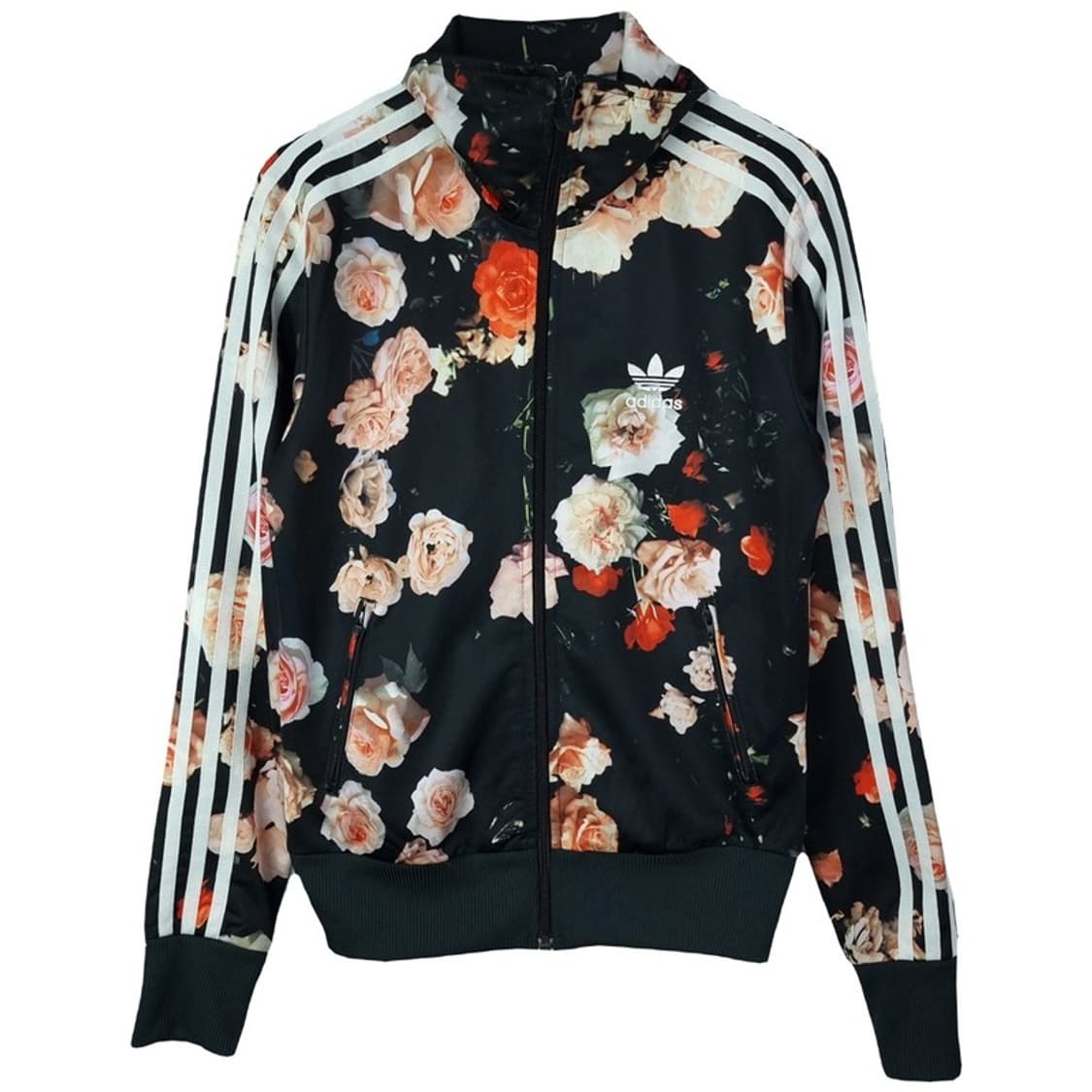 [아디다스] 플라워 패턴 파이어버드 져지 트랙탑 집업 자켓 M17427 상품이미지2