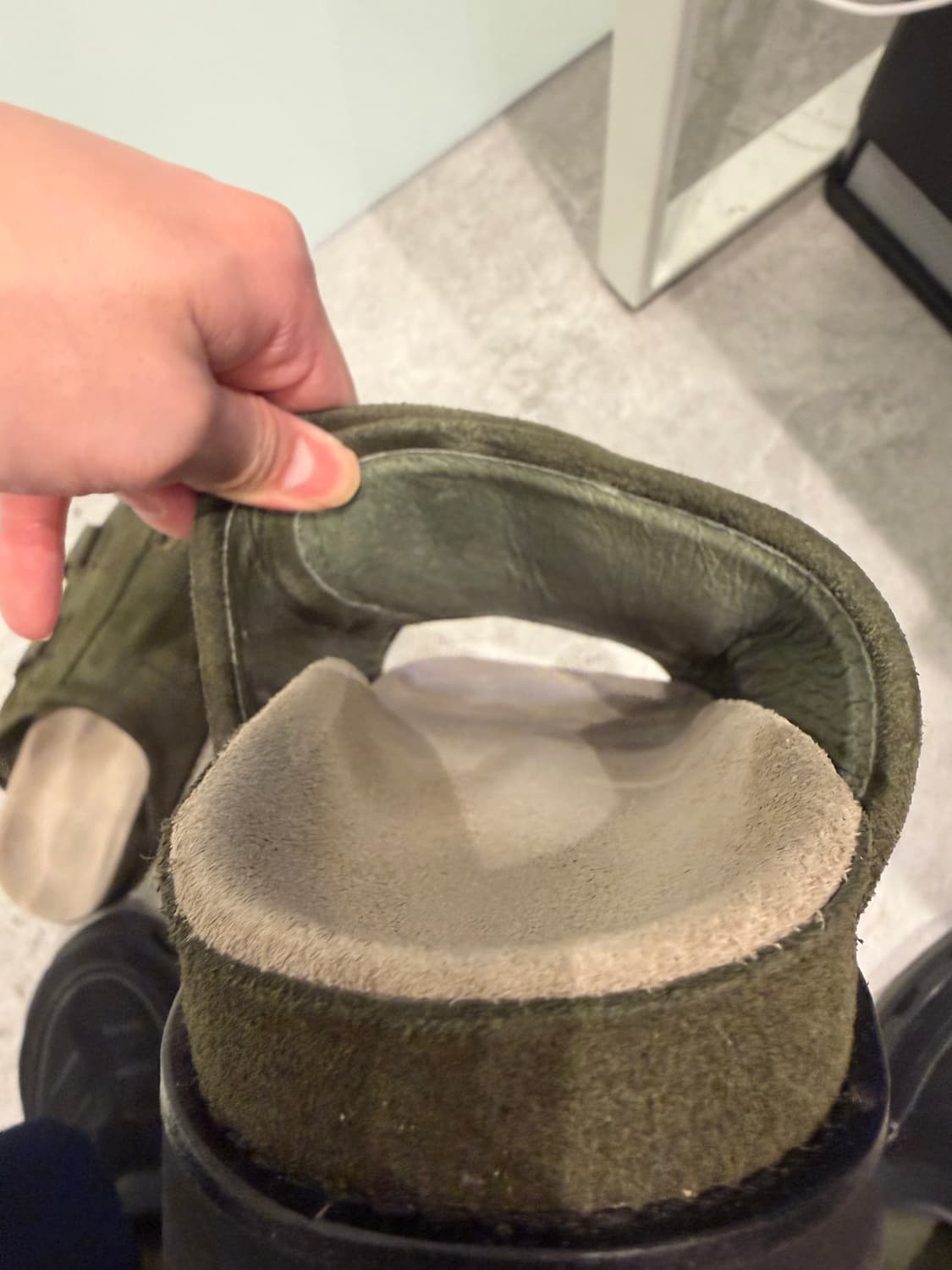 2) 폴리테루 점보 슬리퍼 올리브 2사이즈 상품이미지2