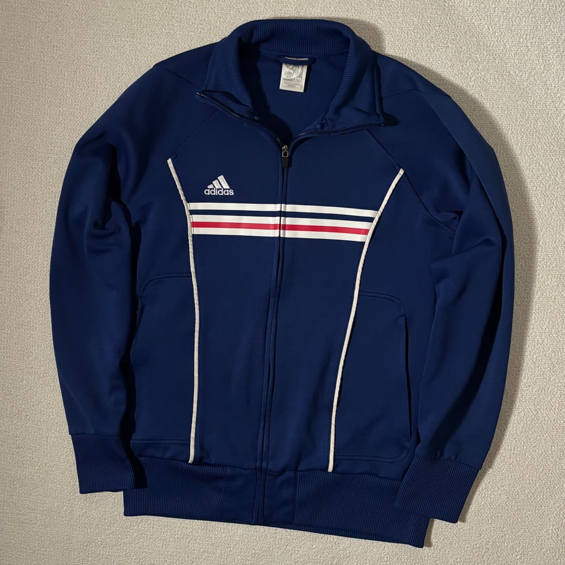 아디다스 피파 2010 프랑스 블루 트랙탑 져지 상품이미지1