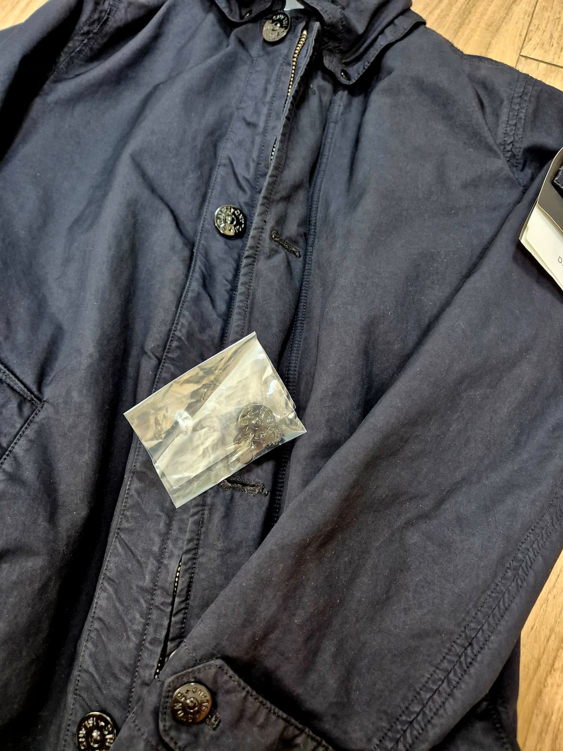 스톤아일랜드 DAVID-TC 카코트 S 네이비 정품인증 상품이미지10