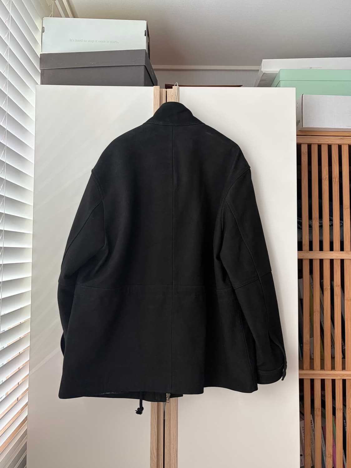 M) 자라 레더 카코트 상품이미지2