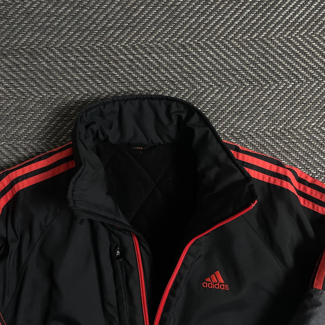 00s 아디다스 올드스쿨 포모션 배색 패디드 점퍼o 5032 상품이미지4