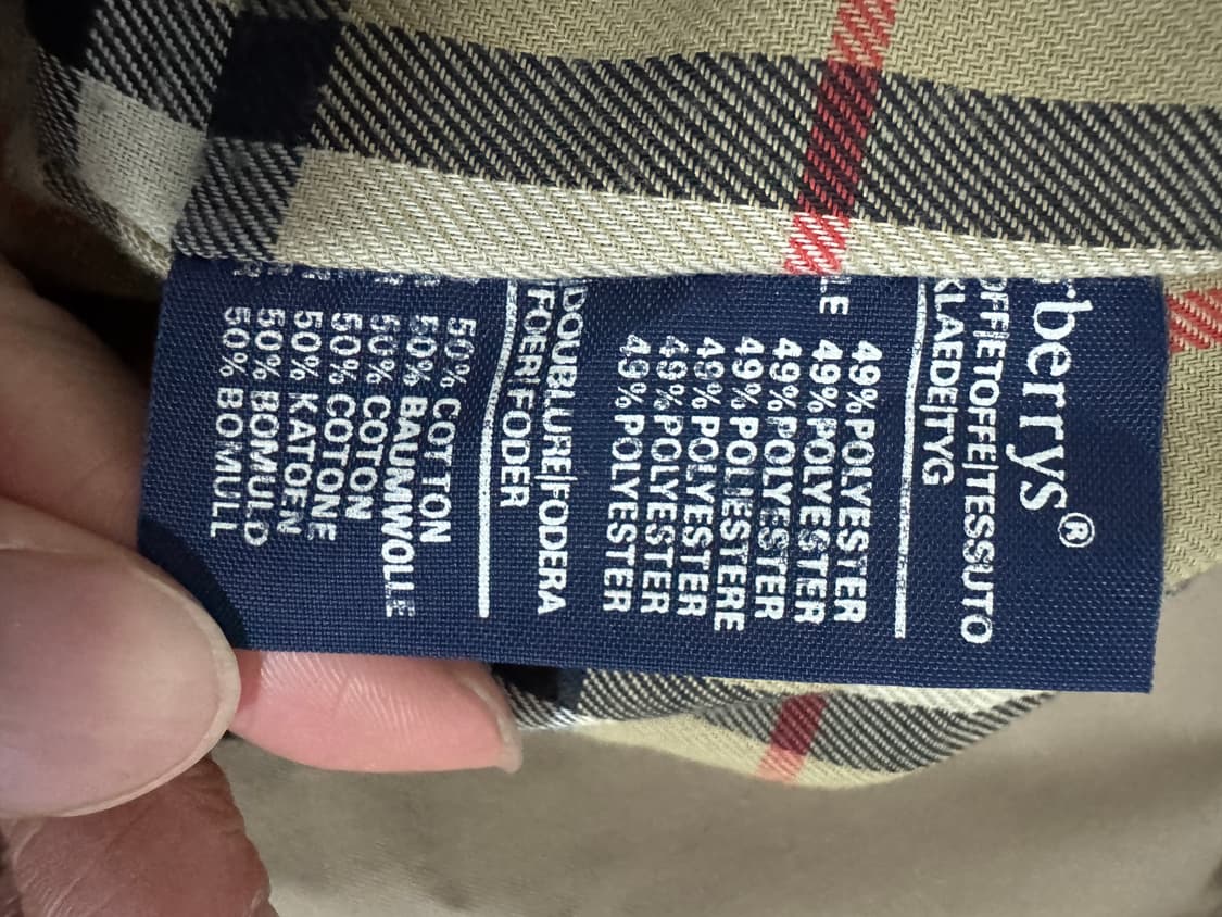 여성 버버리 런던 시그니처 노바체크 트렌치코트 상품이미지4