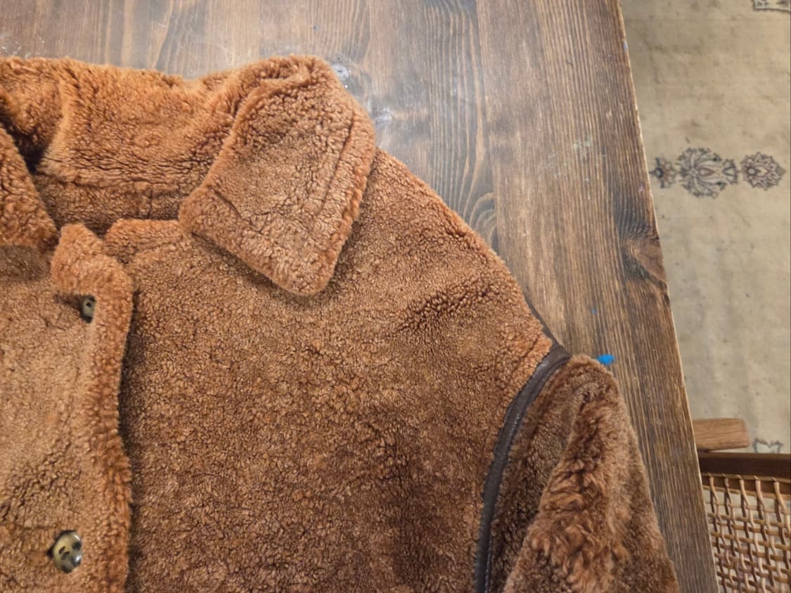 영국제 VTG 시어링자켓 상품이미지4