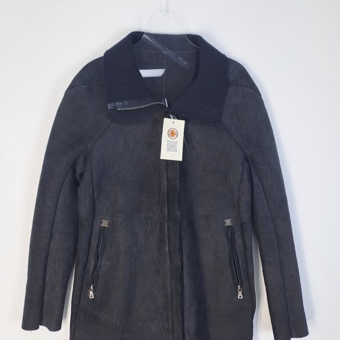 아이작 세럼 램스킨 롱자켓 상품이미지2