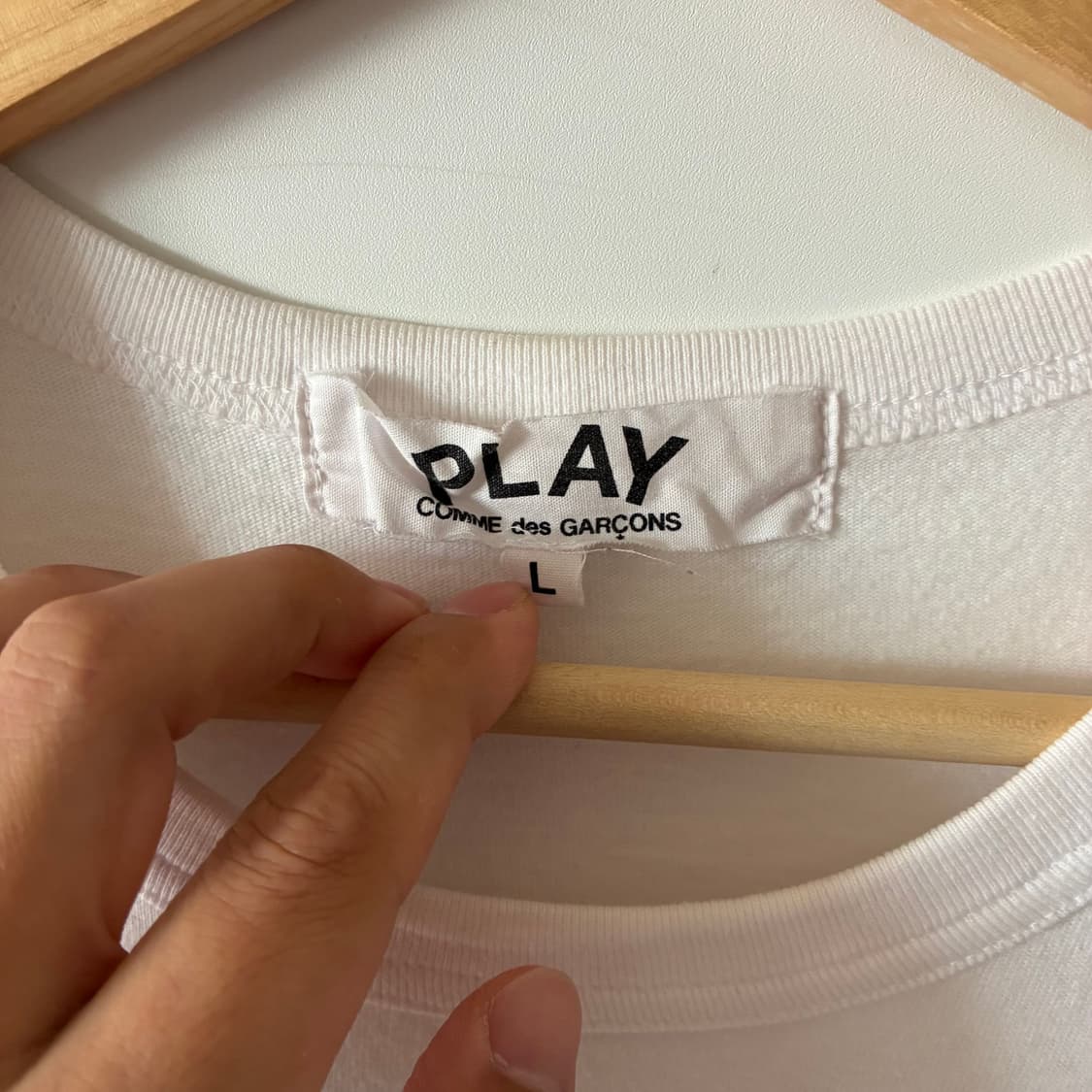 꼼데가르송 반팔 티 상품이미지3