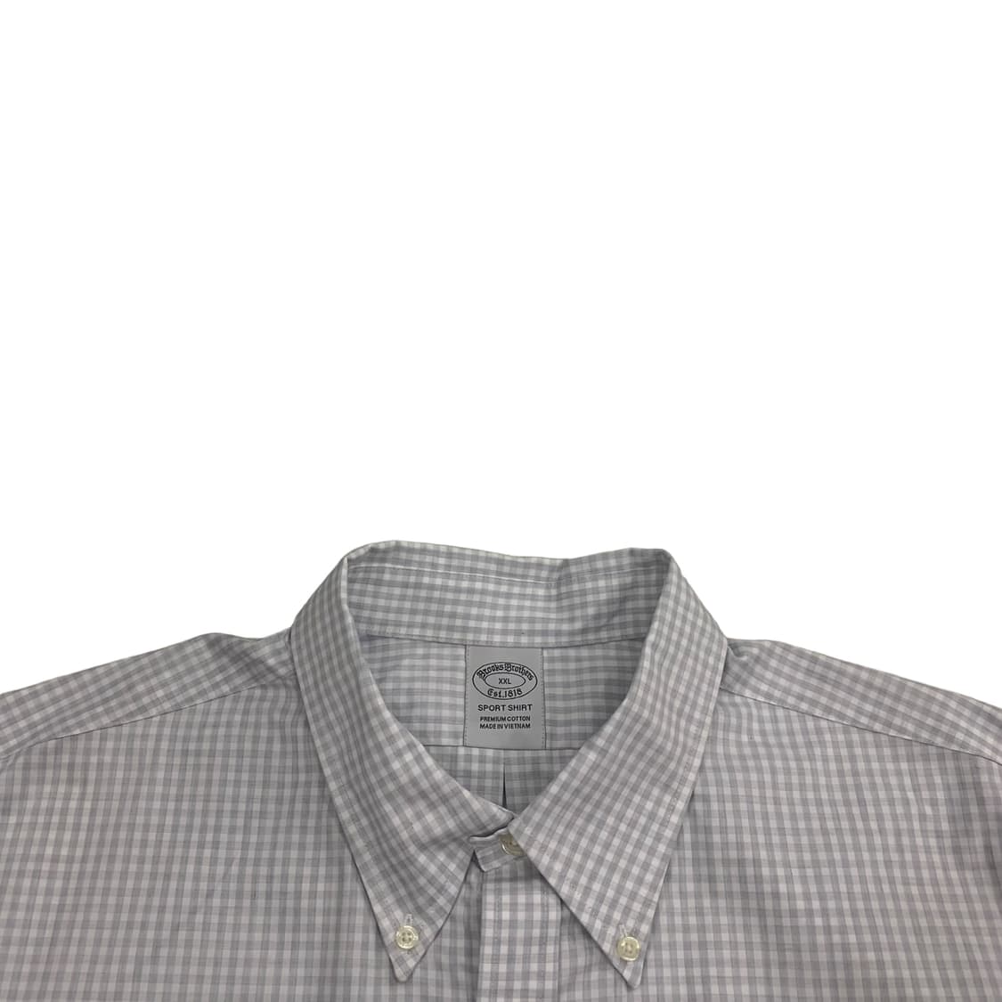 브룩스브라더스 클래식 깅엄체크셔츠 상품이미지3