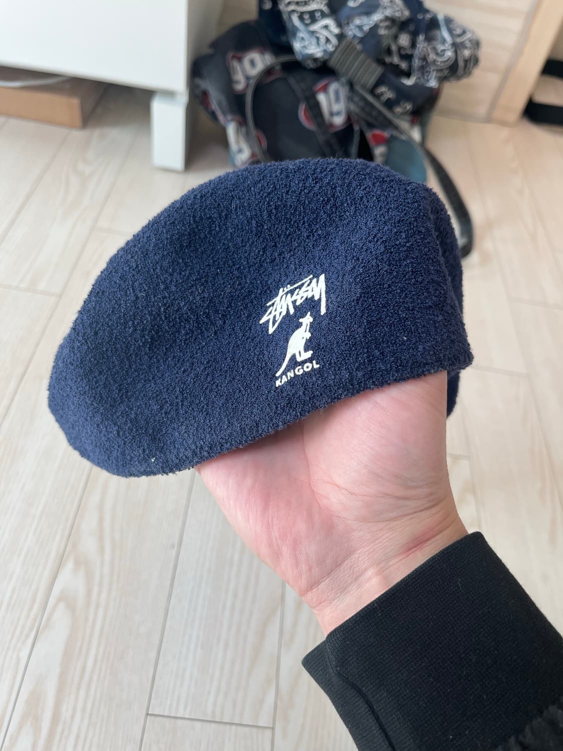 스투시x캉골 버뮤다 베레모 상품이미지3