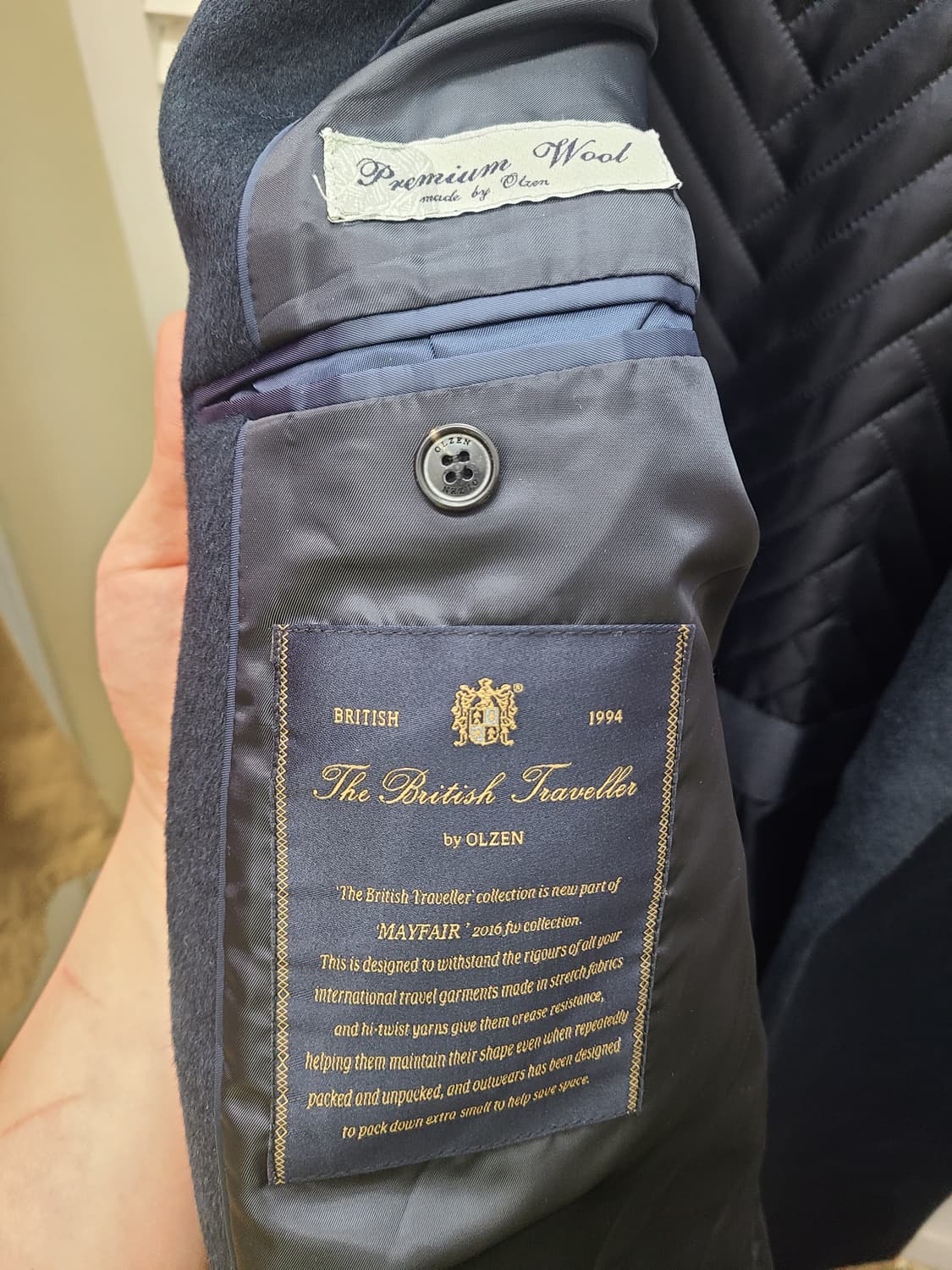 올젠 세미오버핏 울 코트 상품이미지8