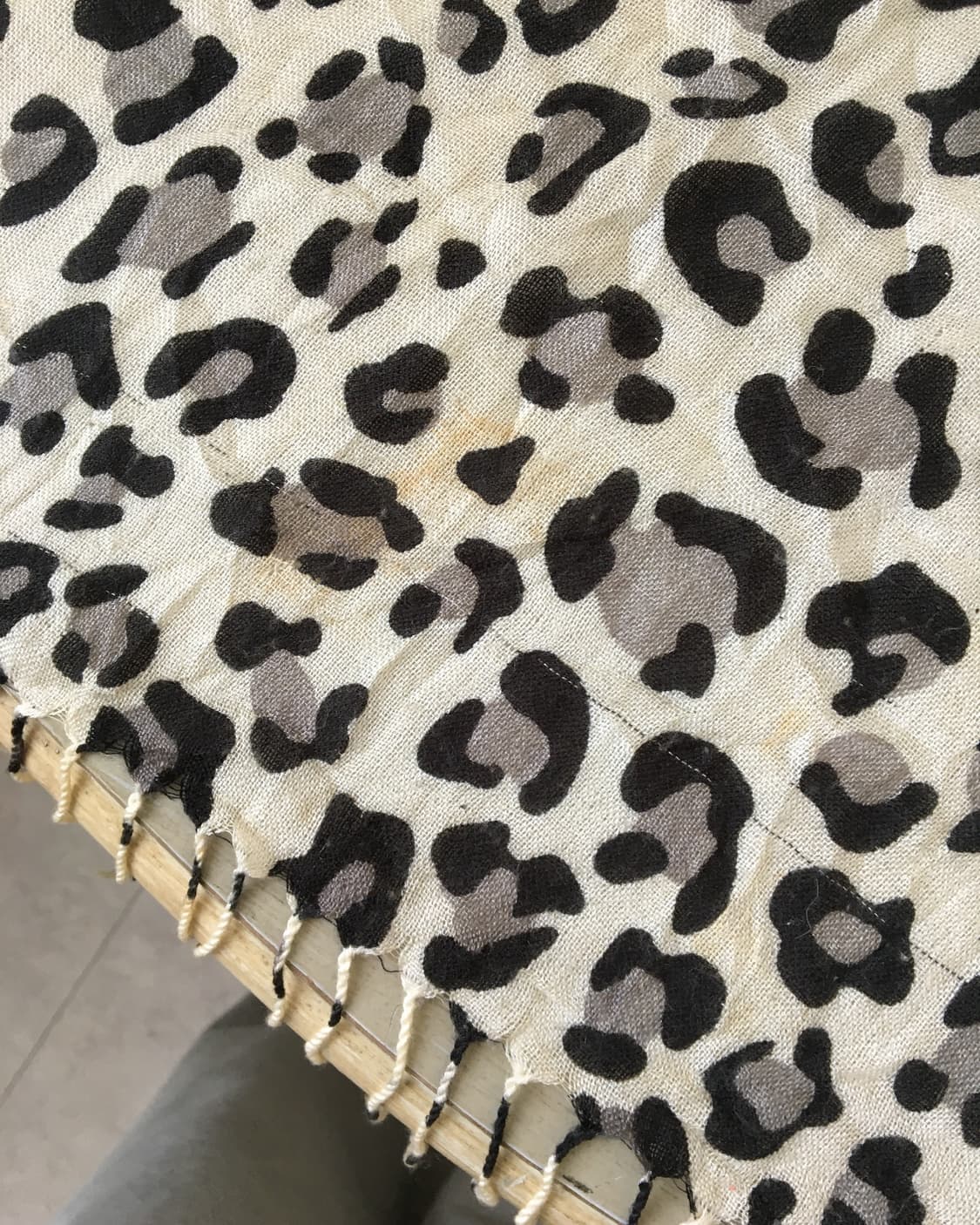  leopard pattern scarf 상품이미지7
