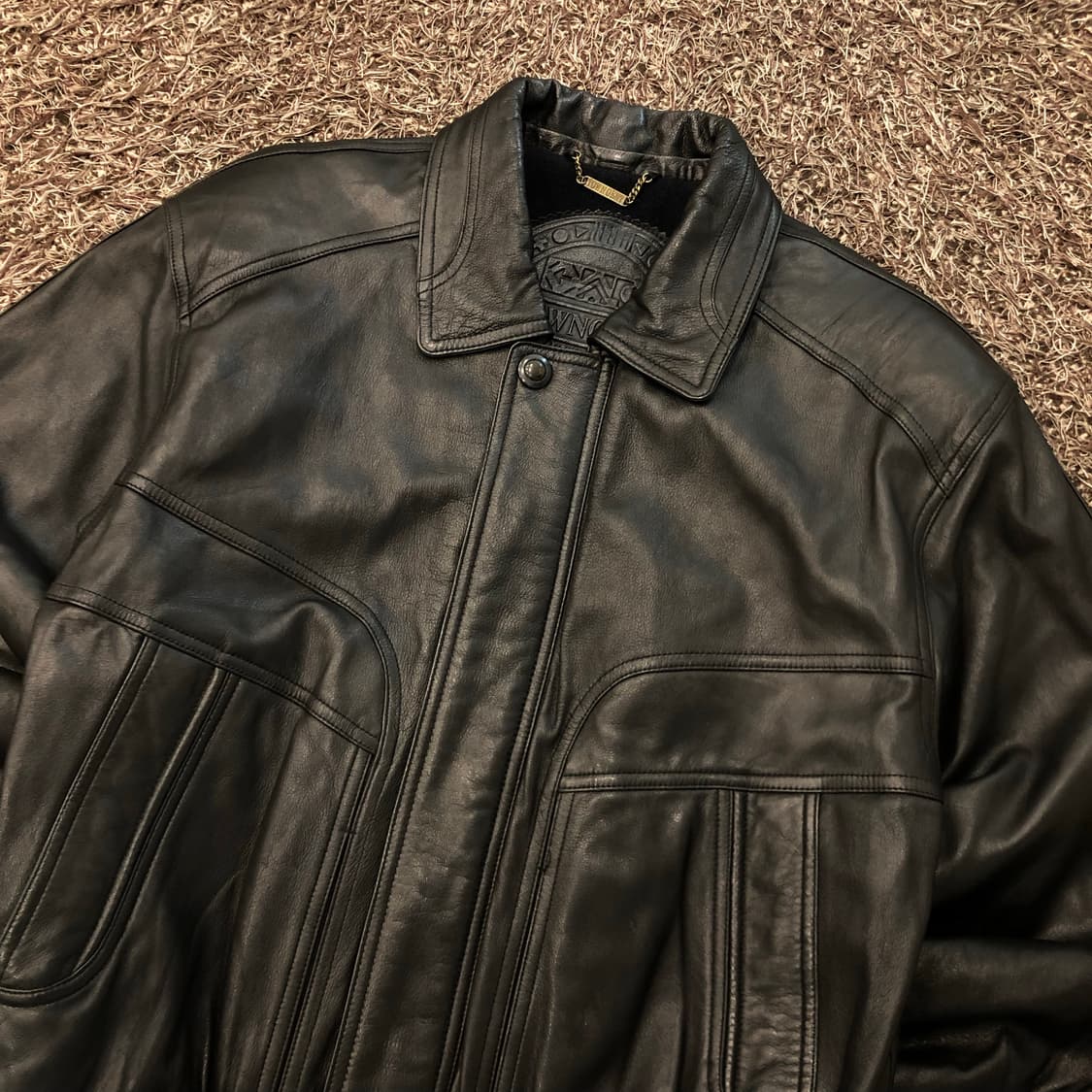 타운젠트 양가죽 봄버 레더 가죽 자켓 상품이미지2