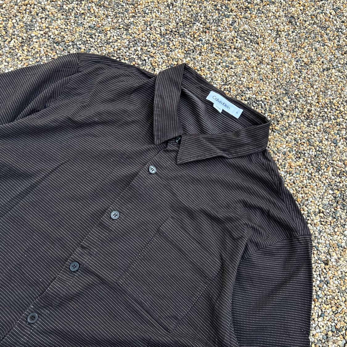 케빈 클라인 (Calvin klein)시워서커 반팔 셔츠 상품이미지2