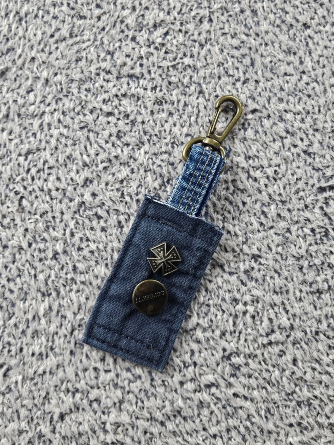 칼하트 버튼 핸드메이드 커스텀 카라비너 키링 ( OS ) / 10895 상품이미지2