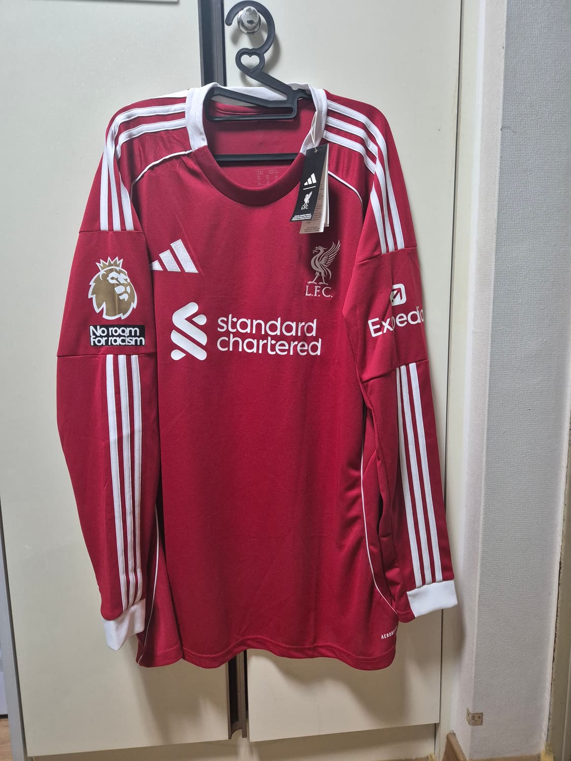 25/26 리버풀 노마킹 롱슬리브 긴팔 XXL 판매 상품이미지6
