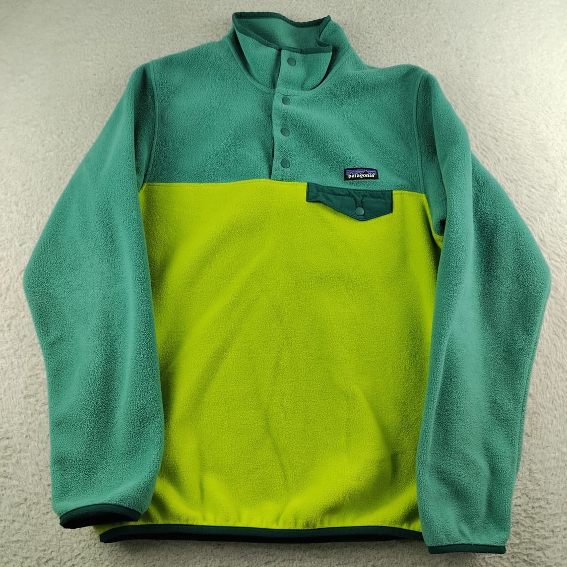 00s 파타고니아 신칠라 스냅티 그린/옐로우 상품이미지1