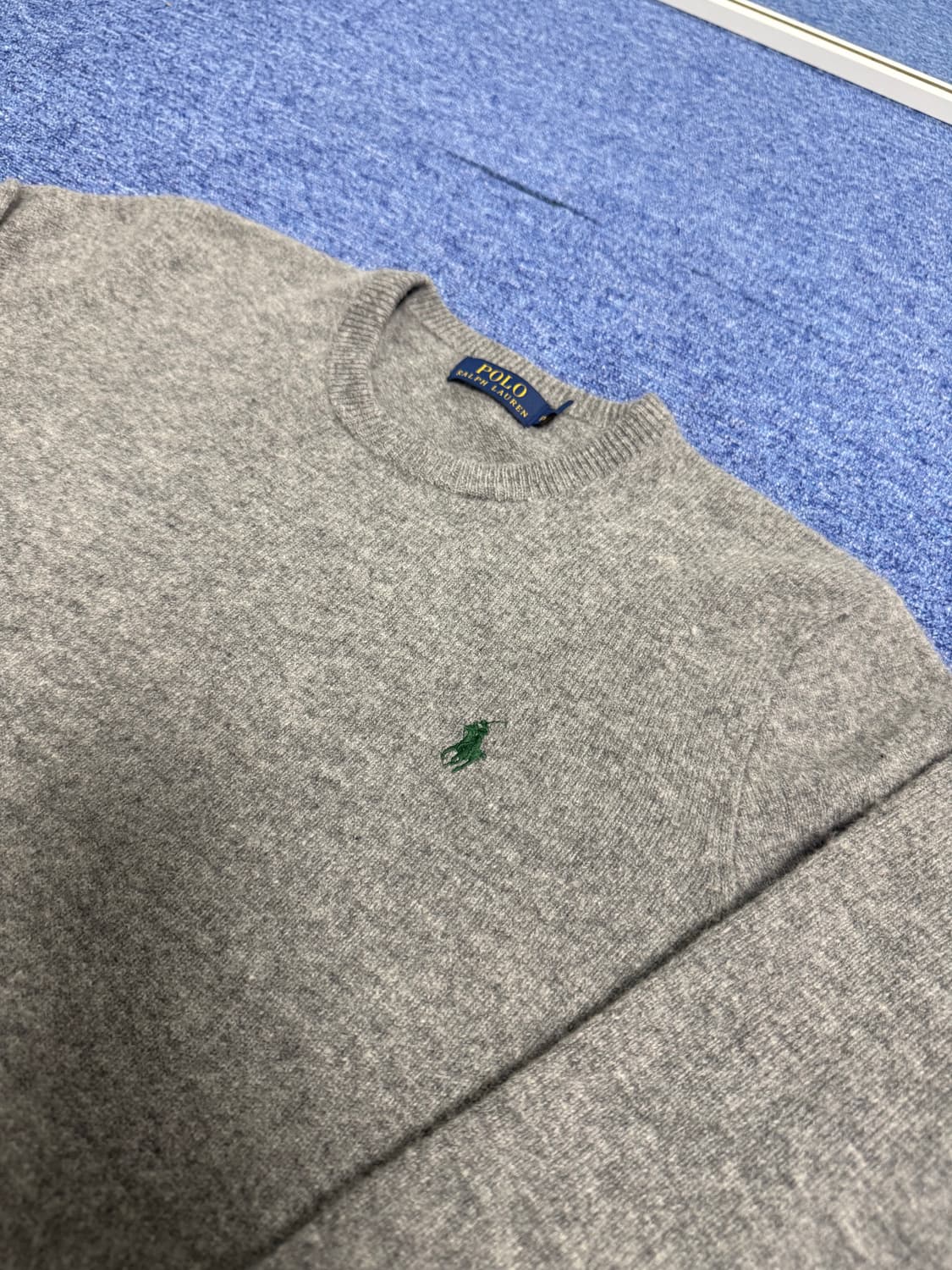 폴로 울 니트 상품이미지3