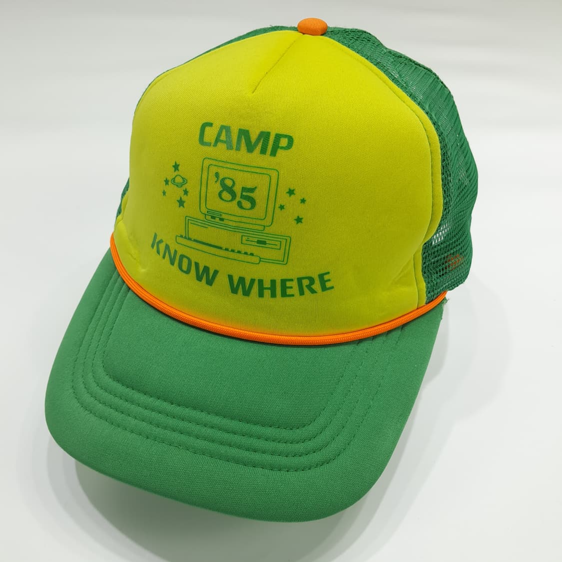 빈티지 80s Camp Know Where 로프 메쉬 트러커캡 P1801 상품이미지2