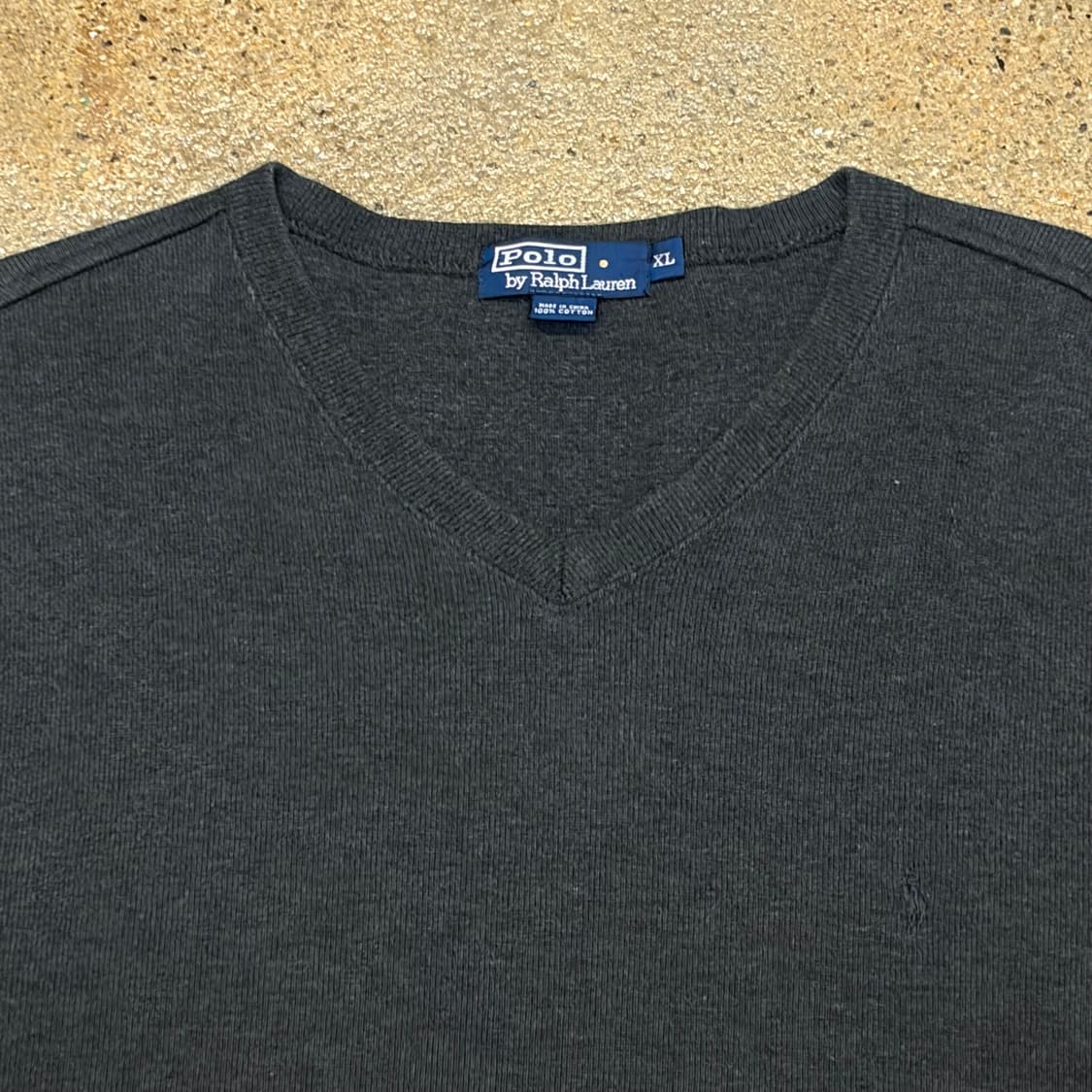 00s 미국 빈티지 폴로랄프로렌 브이넥 맨투맨 상품이미지3