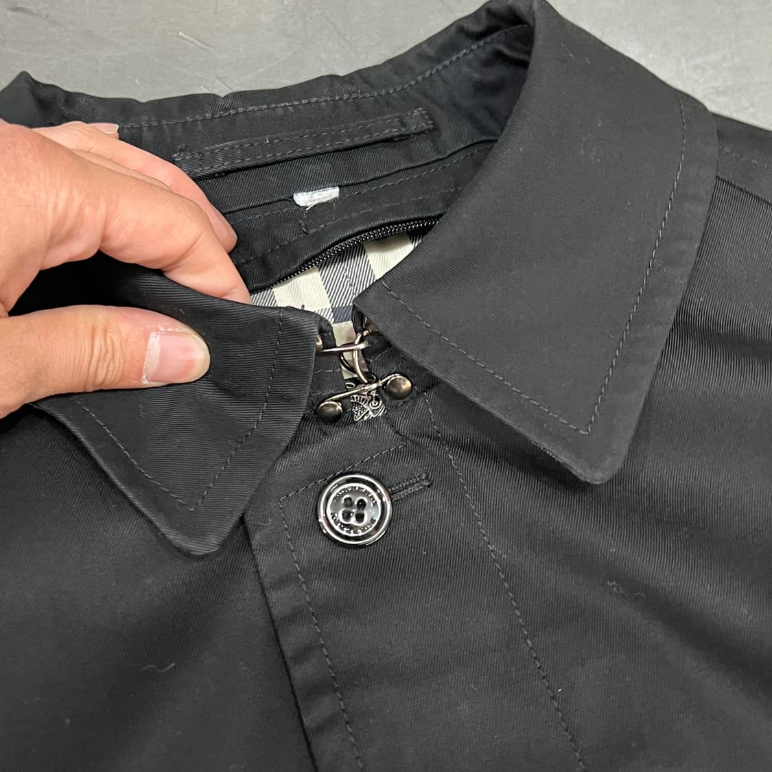  버버리 싱글 트렌치 코트 +명품감정서 y16142 상품이미지4