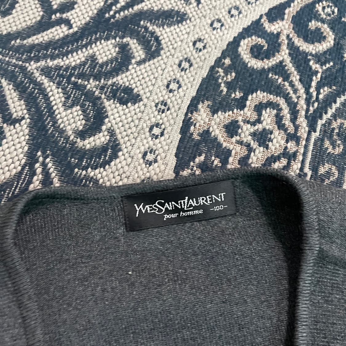 100 입생로랑 니트 조끼/W2737 상품이미지4