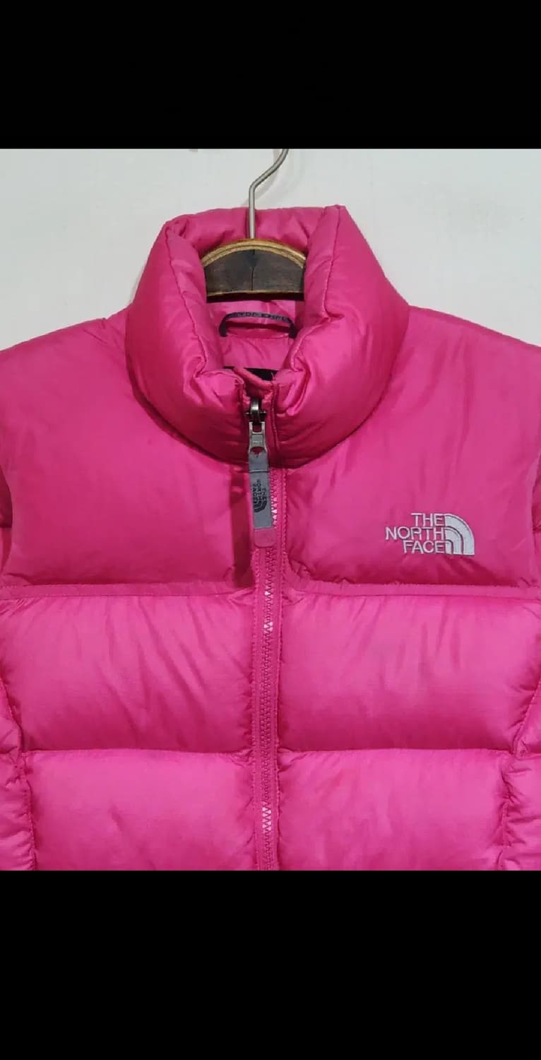 (S) 노스페이스 눕시 패딩조끼 핑크 거위털 700 구스다운 베스트  상품이미지2
