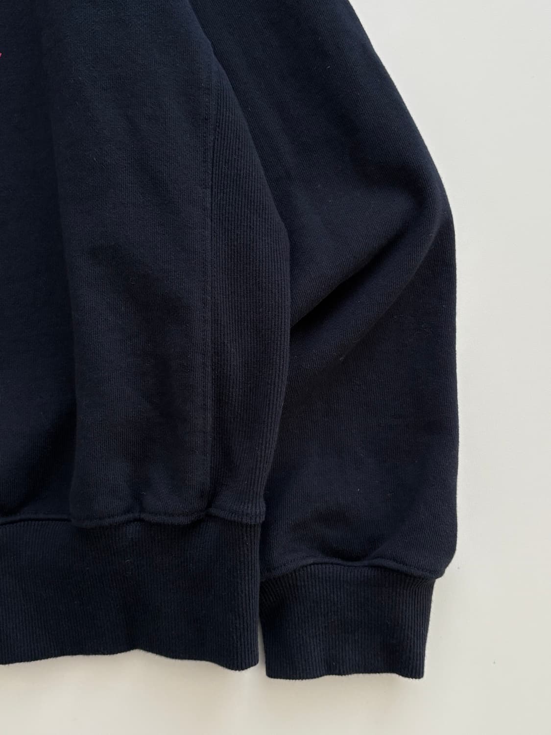 Mardi Mercredi 마르디 메르크디 네이비컬러 플라워로고 맨투맨 상품이미지6