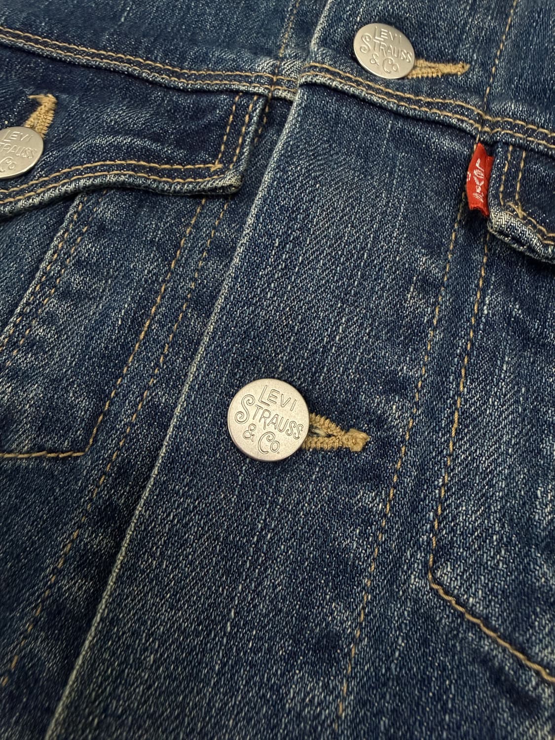 리바이스 재팬 데님 트러커 자켓 상품이미지3