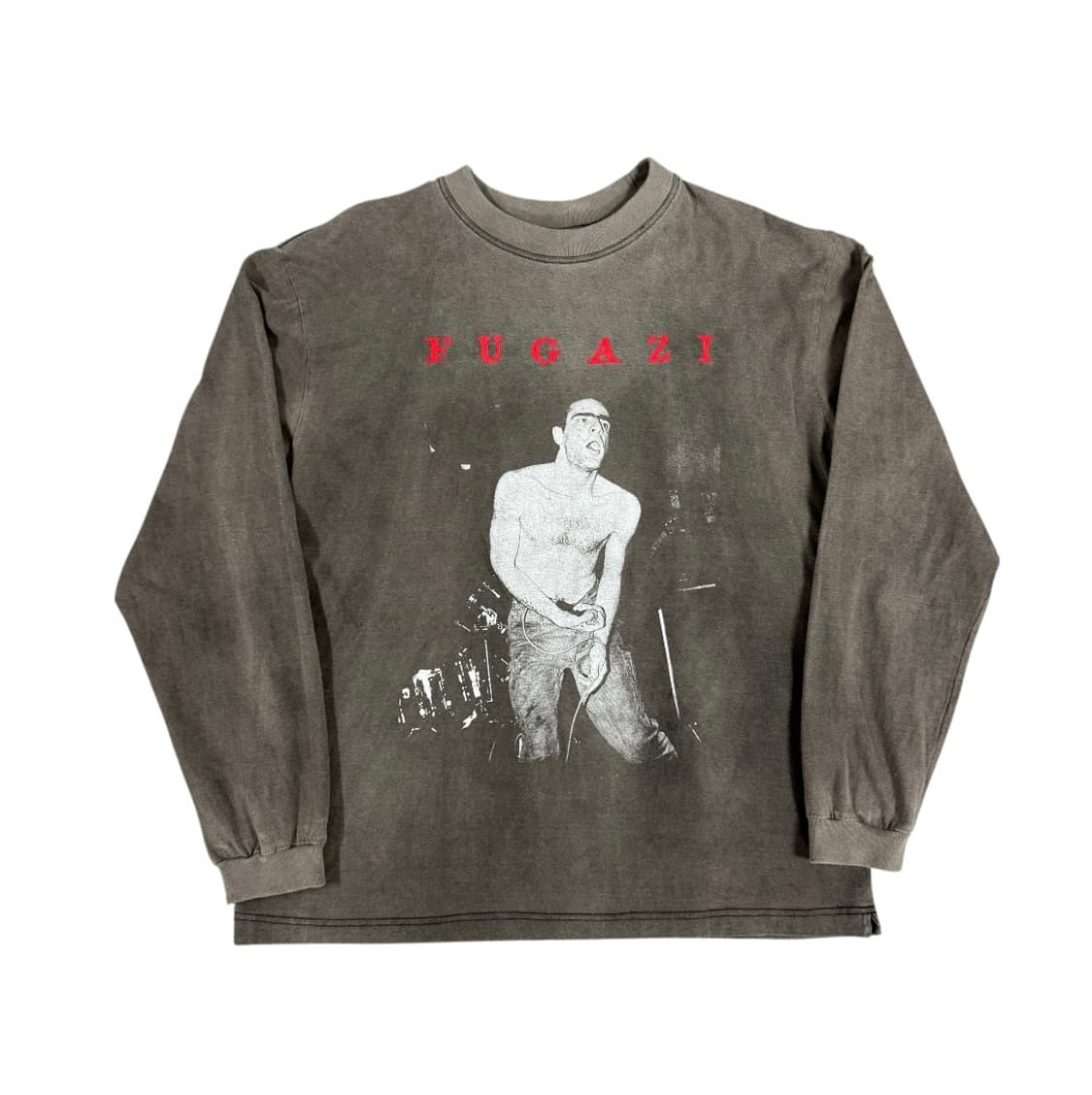 빈티지 90s 푸가지 Fugazi Euro Boot 롱슬리브 티셔츠 상품이미지1