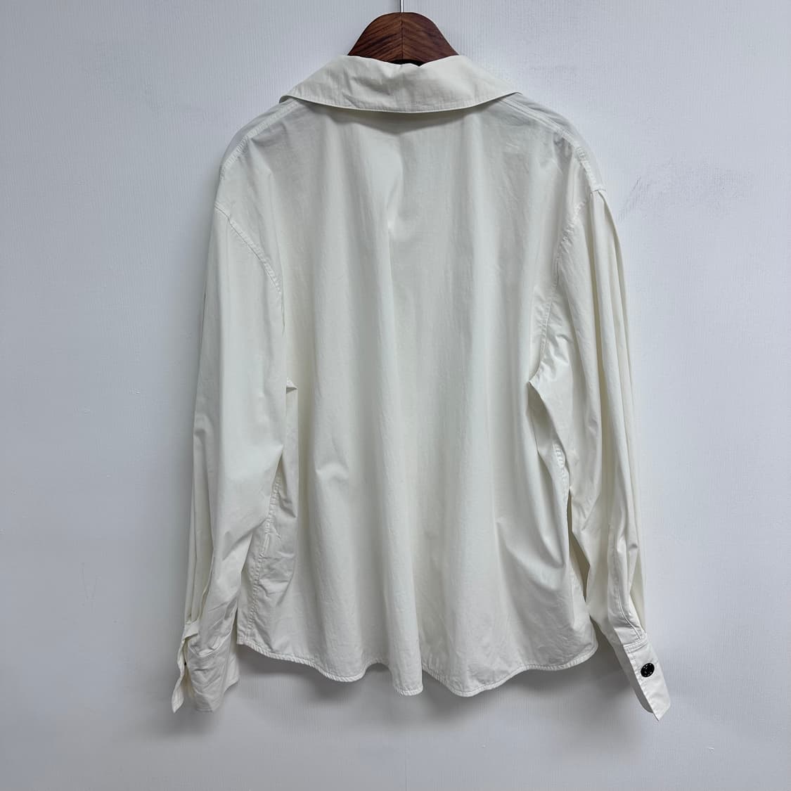 랑방 LANVIN 여성 루즈핏 우븐 셔츠 남방 21s정품 J24 상품이미지7