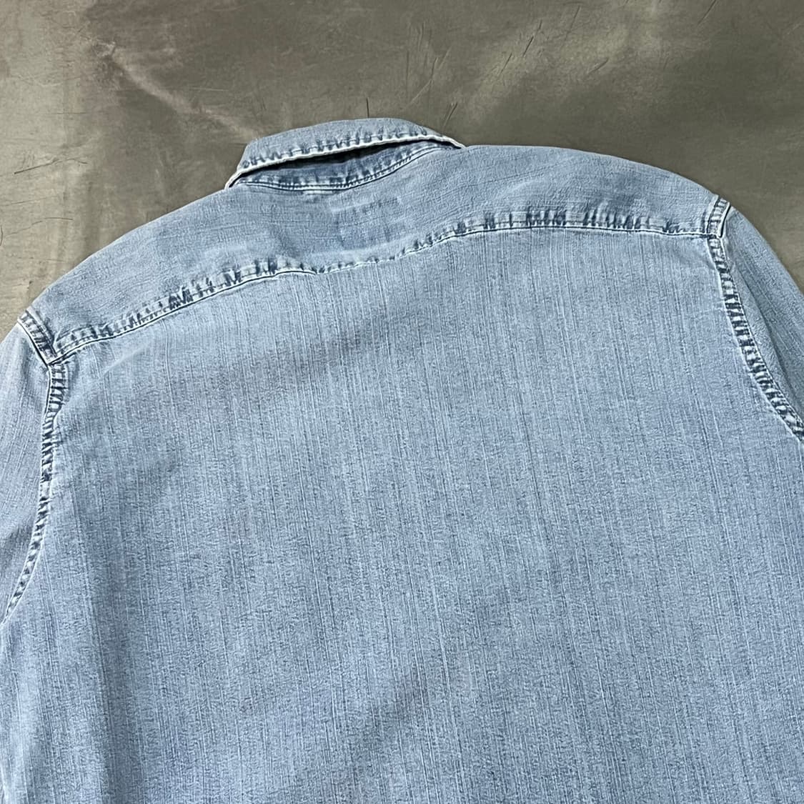  랭글러 웨스턴 데님 셔츠 y14673 상품이미지5