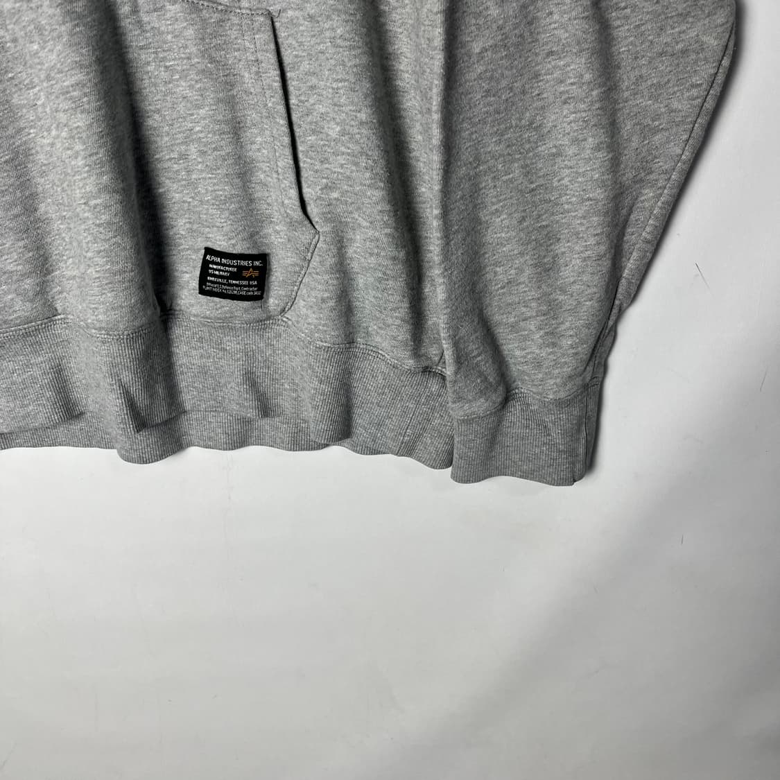 [ALPHA INDUSTRIES] 알파 인더스트리 카모 로고 후드 상품이미지4