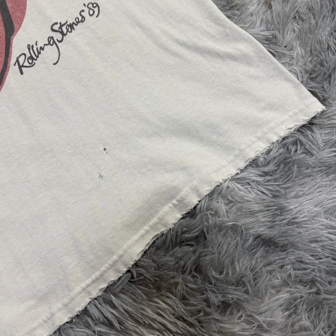 롤링스톤즈 1989 티셔츠 faded 상품이미지4